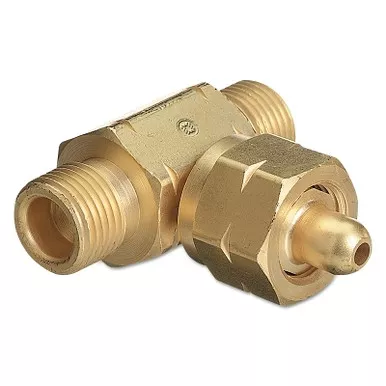 Western Enterprises TCO2 Manifold Coupler Tees, Coupler, Brass, Carbon Dioxide