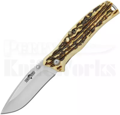 Western Knives Pronto 7 Drop Point Linerlock Knife (Ti Bonded)