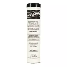 White Lithium Grease with PTFE, 14 oz, Can 399-50350