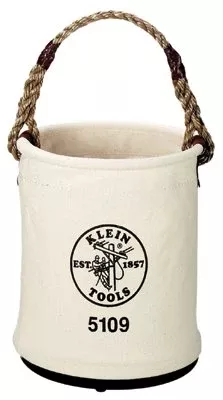 Wide-Opening Straight Wall Bucket, 1 Compartment, 12 in dia x 15 in H 409-5109