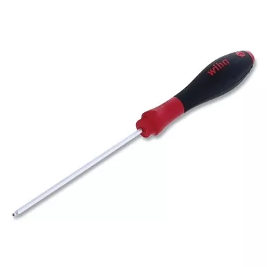 Wiha Tools 36720 SoftFinish Ball End Screwdriver, 3.9 in blade, CVM Steel