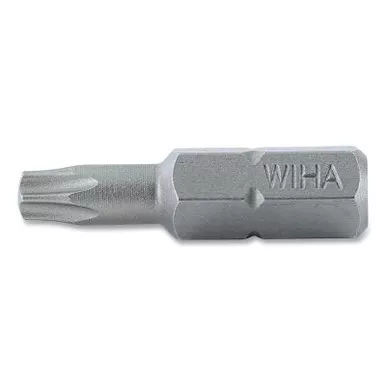 Wiha Tools 71520 Torx Insert Bit, 1 in L, Chrome-Vanadium-Molybdenum Steel, 10 pack