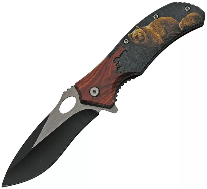 Wildlife Linerlock Bear A/O