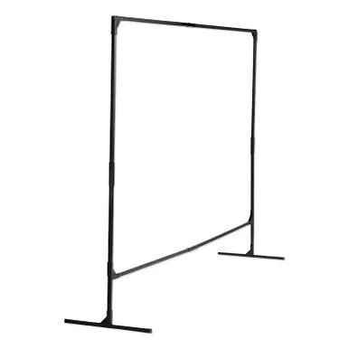 Wilson Industries 36338 Stur-D-Screen Frame, 6 ft X 8 ft, Steel, Black