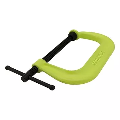 Wilton 14305 400 SF Hi-Visibility Safety C-Clamps, Sliding Pin, 5 in Throat Depth