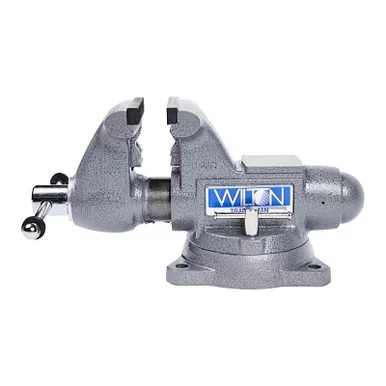 Wilton 28805 Tradesman Vise, 1745 Series, 4-1/2 in Jaw Width, 3-1/4 in Throat Depth, 360 Swivel