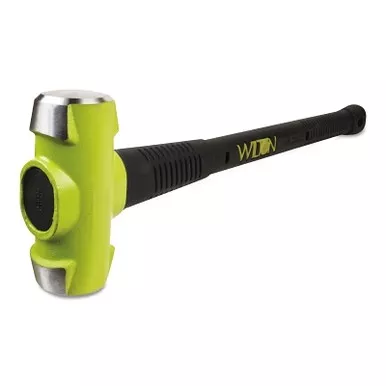 Wilton B.A.S.H 21030 B.A.S.H Unbreakable Handle Sledge Hammer, 10 lb Head, 32 in Ergonomic Handle