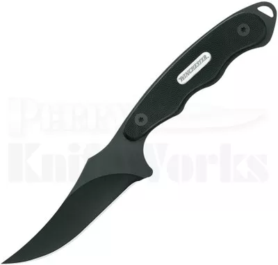 Winchester Trailing Point Fixed Blade Skinner Knife (3.5" Black) 9447