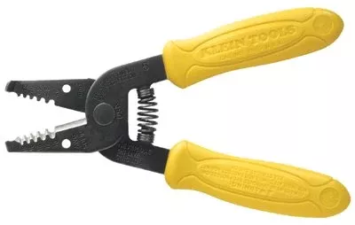 Wire Strippers, 6 1/4 in, 22-30 AWG, Yellow 409-11047