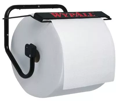 WypAll Jumbo Wiper Dispenser, Floor, Metal, Black 412-80596