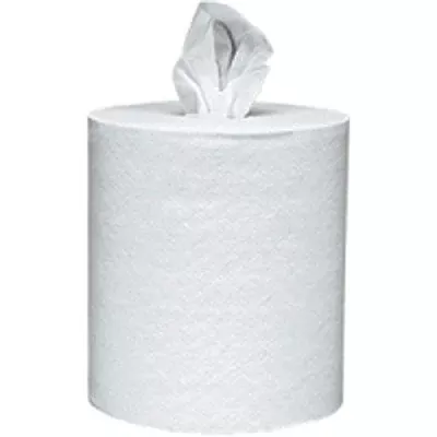 WypAll L30 Wipers, Center Flow Roll, White, 300 per roll 412-05820