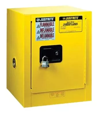 Yellow Countertop & Compact Cabinet, Manual-Closing, 4 Gallon 400-890400