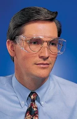 Yukon 9810XL Protective Eyewear, Clear Coated Polycarbonate Lenses, Clear Frame 135-9810XL