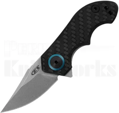 Zero Tolerance 0022 Galyean Frame Lock Knife CF (1.87" Stonewash)