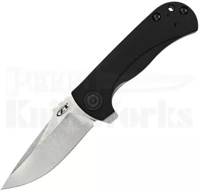 Zero Tolerance 0909 Black G10 Linerlock Flipper Knife (Stonewash)