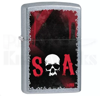 Zippo Sons Of Anarchy Street Chrome Lighter